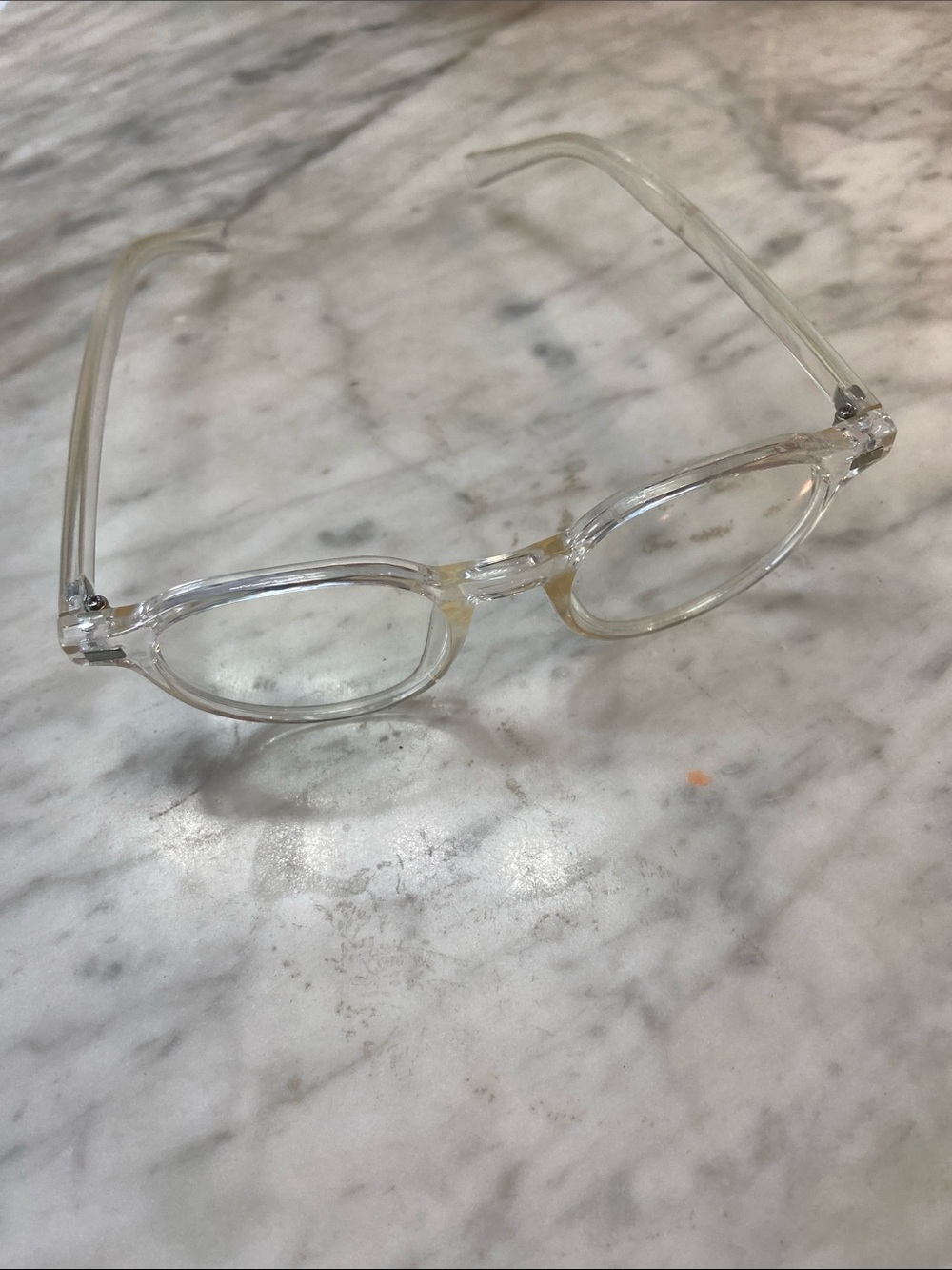 Fashion Nova Clear Reading Glasses - Transparent Frame